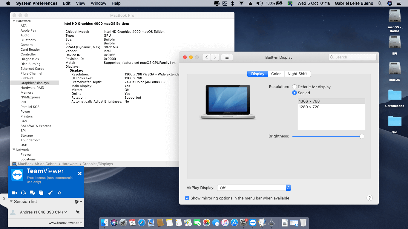 Asus S46CB WX228H [IvyBridge   Intel HD 4000]   OpenCore 7
